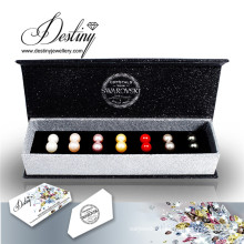 Destiny Jewellery Crystals From Swarovski Pearl Earrings Set